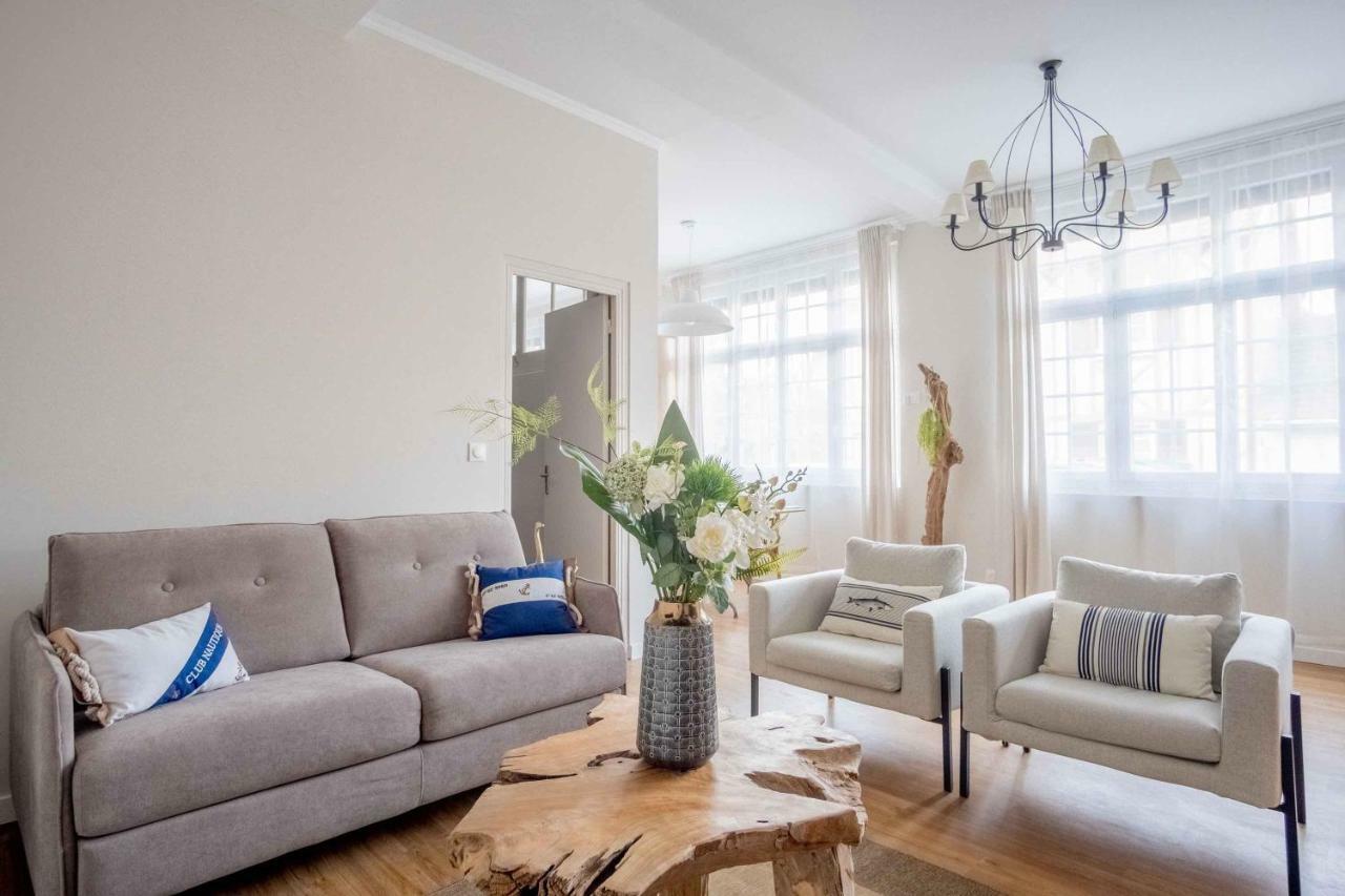 Elegant Appartement En Plein Coeur De Cabourg - Les Locations De Proust Eksteriør billede